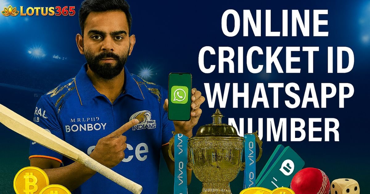 online cricket id whatsapp number