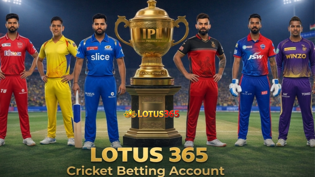 Lotus365 Cricket Betting Account