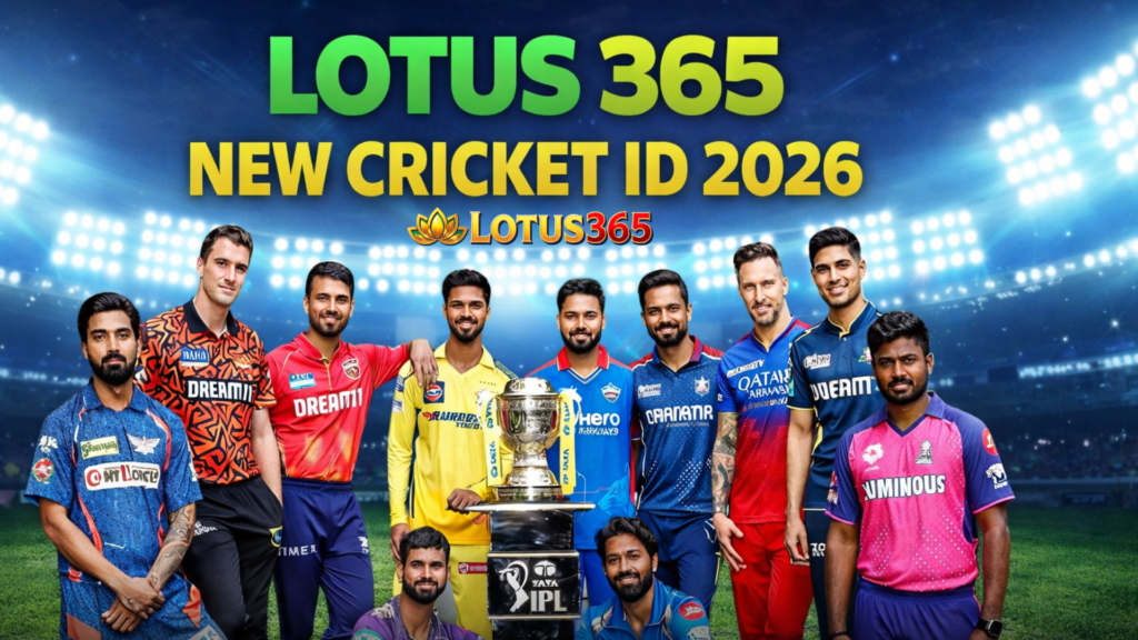 Lotus 365 New Cricket ID 2026
