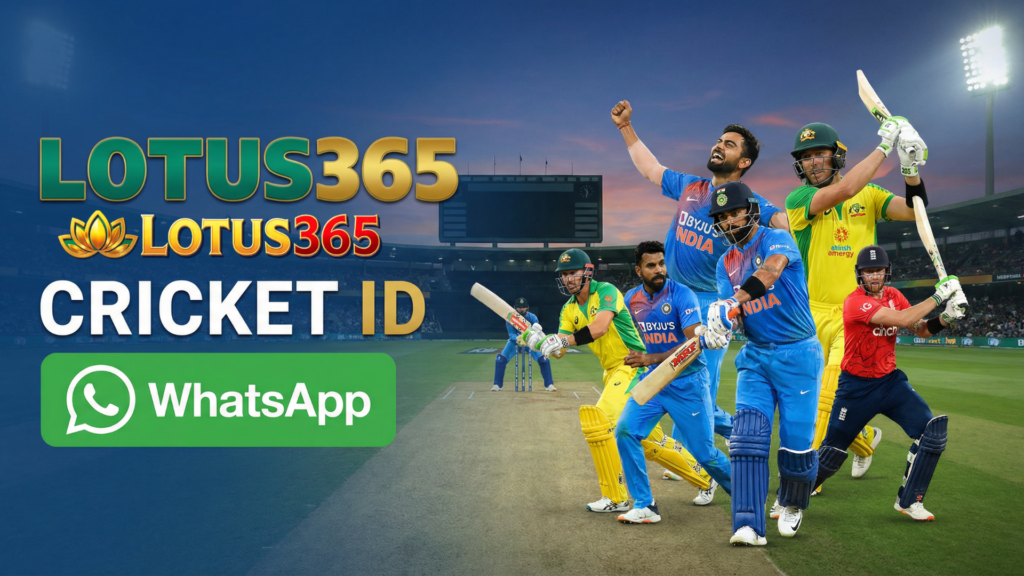 Lotus365 Cricket ID WhatsApp