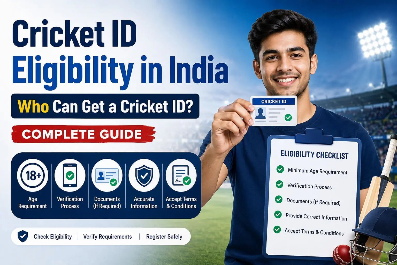Cricket ID Eligibility India: Who Can Get a Cricket ID