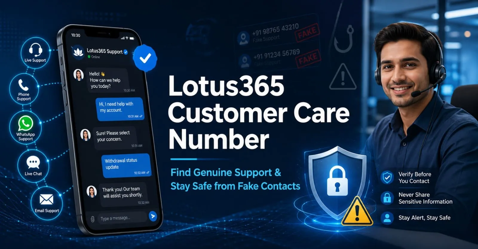 Lotus365 Customer Care Number — How to Get Support