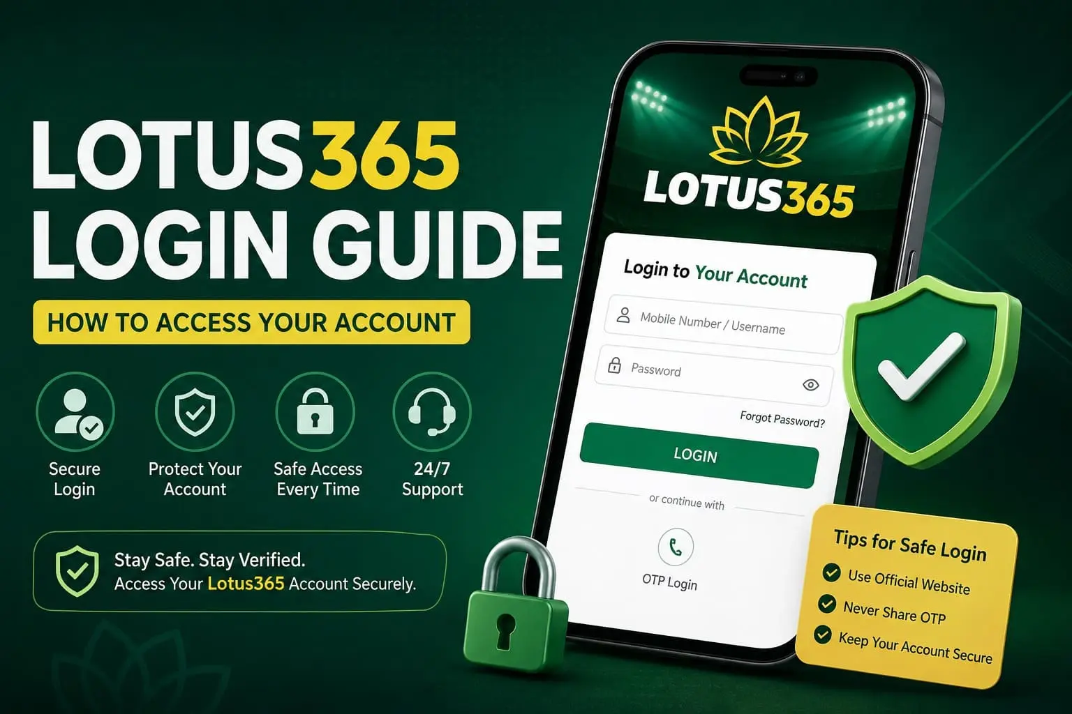 Lotus365 Login Guide — How to Access Your Account