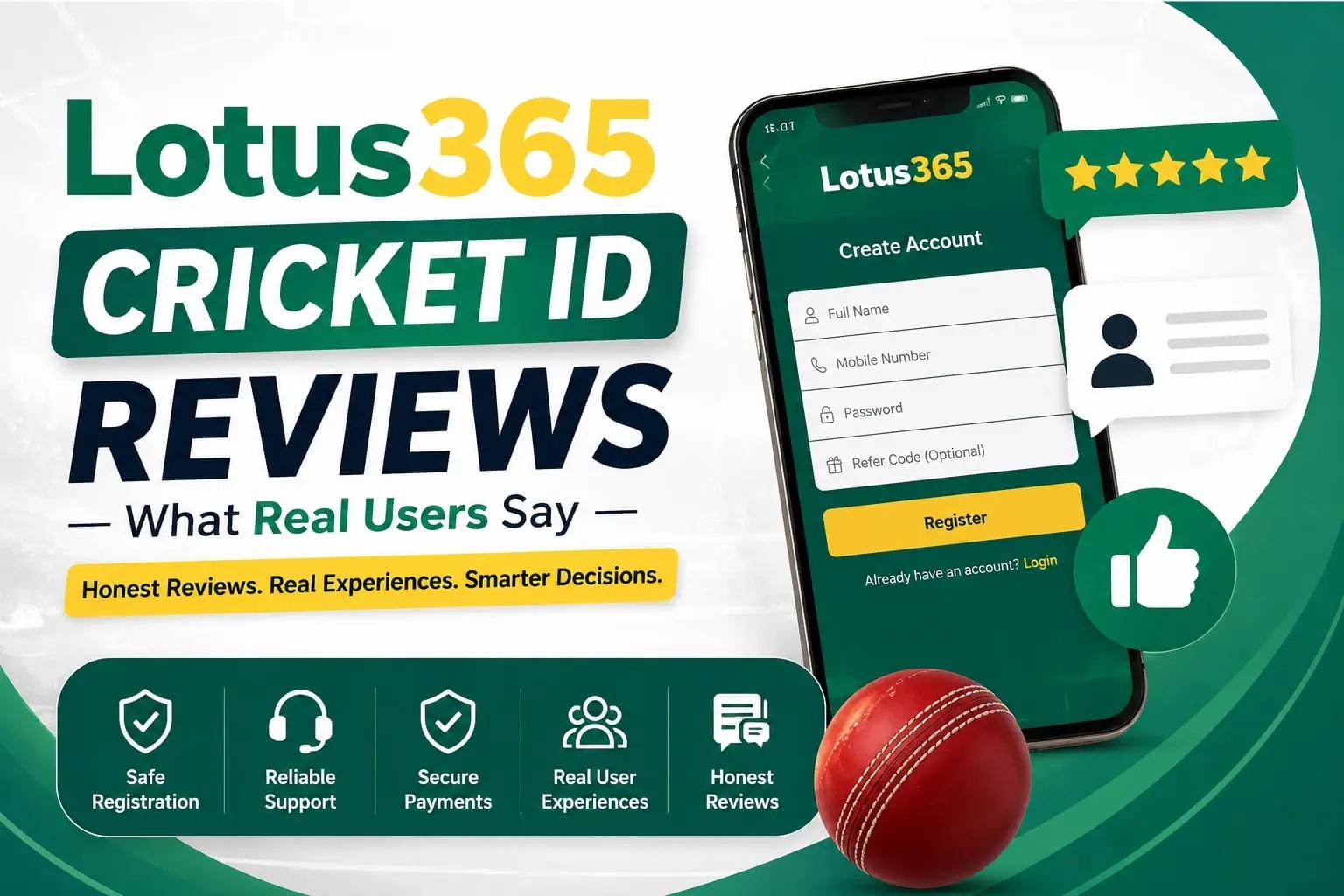 Lotus365 Cricket ID Reviews: What Real Users Say Before Registering
