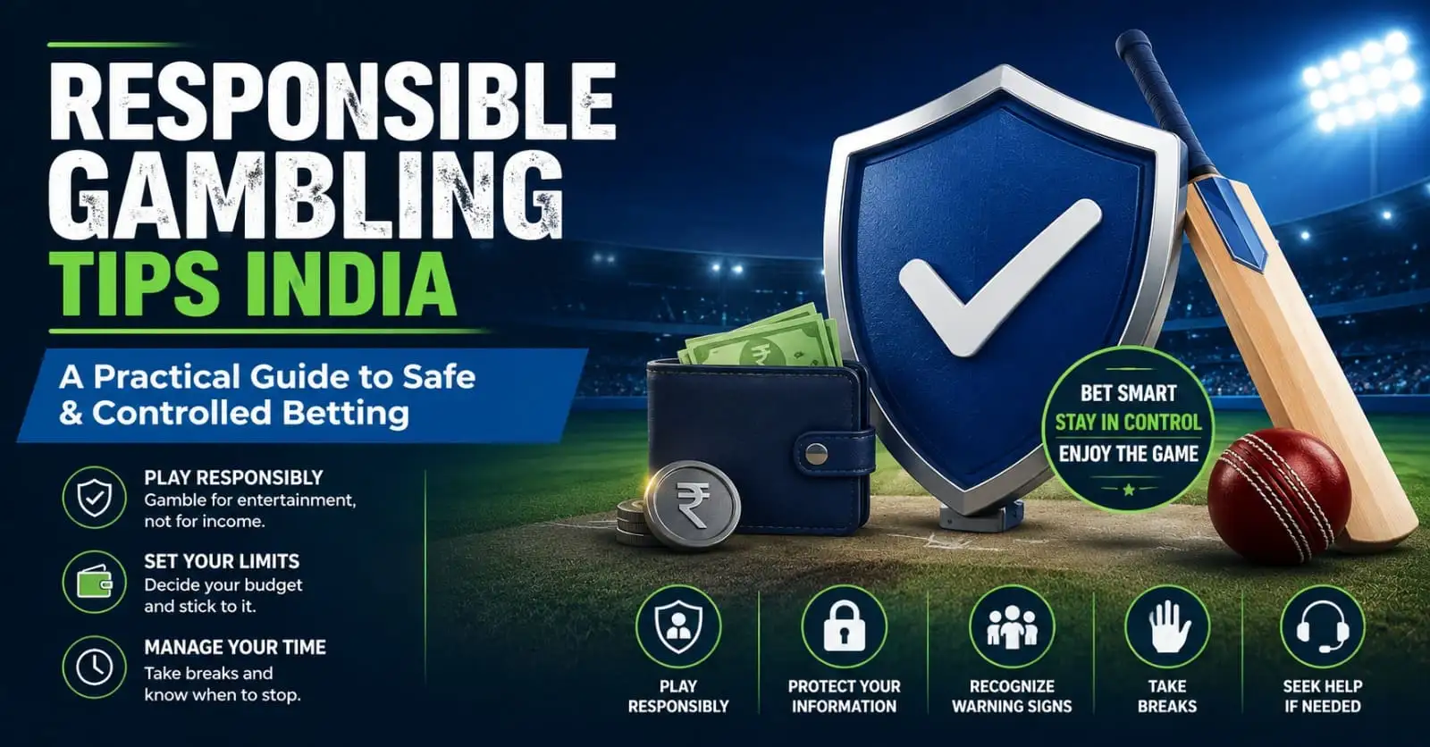 Responsible Gambling Tips India: A Practical Guide to Safe & Controlled Betting