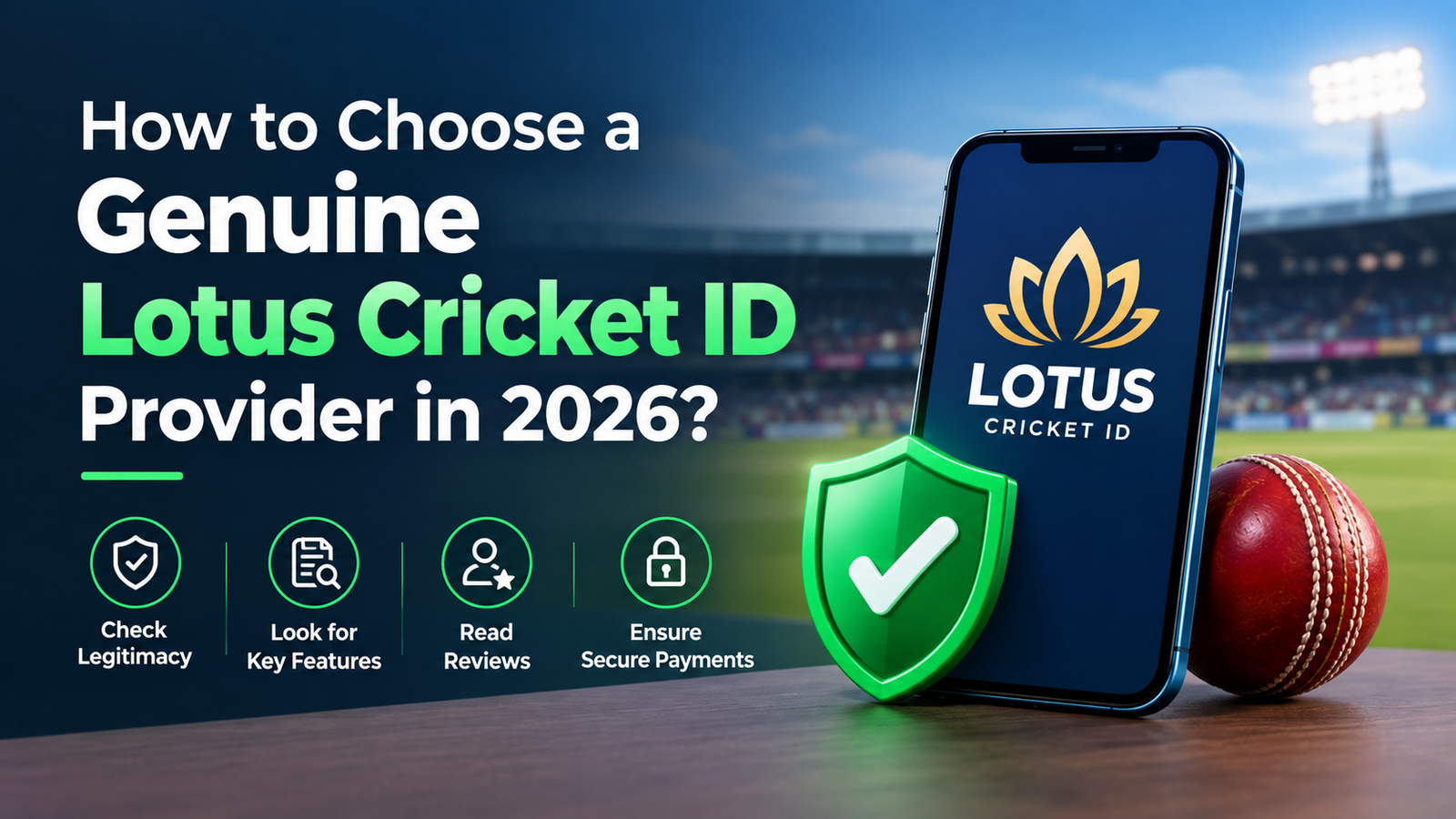 genuine lotus cricket id provider